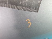 Klapa tył Peugeot 206 HB 3d srebrny