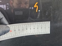 Drzwi tył lewe Lancia Delta III 08-14 HB 5d grafitowy 284