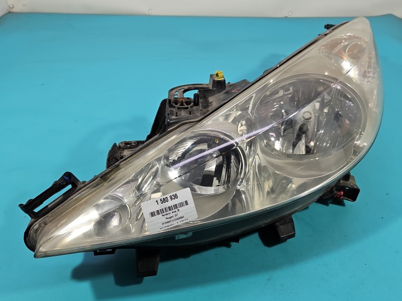 Reflektor lewy lampa przód Peugeot 207 EUROPA