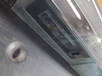 Klapa tył Opel Zafira B HB 5d srebrny