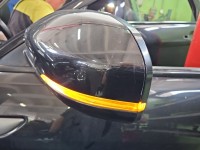 Lusterko lewe Land rover range Evoque I 11-18 elektryczny, Europejska, Kod lakieru: 820, 8 pin, rysy na obudowie europa