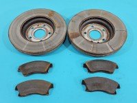 Tarcze hamulcowe przód klocki Chevrolet Cruze 1.6 16V Chevrolet, Tarcze klocki przód ( 276mm )