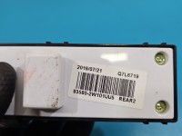 Przełącznik szyb Hyundai Santa Fe III 12–18 93580-2W101 Europejska, tył Prawy , Z grzaniem kanapy / wytarty przełącznik EU