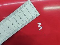 Maska przednia Fiat Punto I czerwony