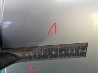 Drzwi tył lewe Citroen C3 I HB 5d EZRC