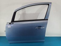 DRZWI PRZÓD LEWE KIEROWCY Opel Corsa D 5d błękitny Z21C