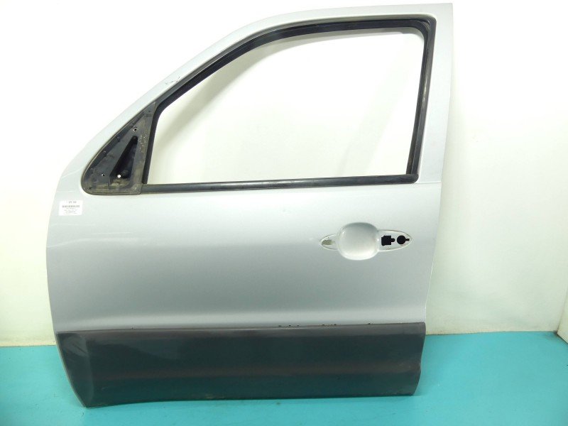 DRZWI PRZÓD LEWE KIEROWCY mazda Tribute I 00-07 5d srebrny 26A