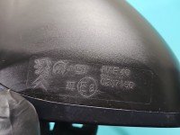 Lusterko lewe pin Citroen C5 II X7 kombi 5d kolor czarny, EYPC europa