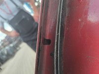 DRZWI PRZÓD LEWE KIEROWCY Renault Kangoo I 5d czerwony