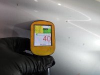 Błotnik przód prawy Mitsubishi Outlander I srebrny, A31