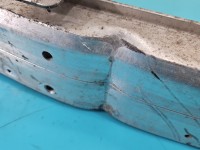 Wzmocnienie zderzaka przód belka Citroen C4 Grand Picasso II 13-22 CITROEN, zaginięcie przednie