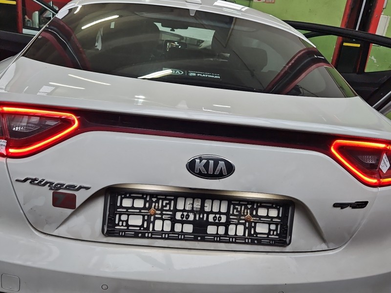 Blenda tył klapy Kia Stinger SNOW WHITE PEARL