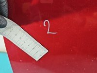 Drzwi przód lewe Renault Megane III 5d bordowy TENNJ