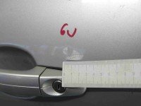 DRZWI PRZÓD LEWE KIEROWCY Ford Focus Mk2 5d srebrny 03