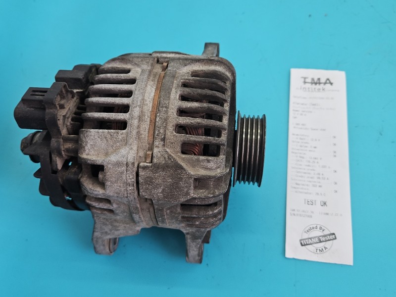 TEST Alternator Mitsubishi Space star 0124325008 1.3 16V