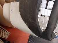 Zderzak tył Honda HR-V II 13-18 biały HB