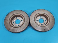 Tarcze hamulcowe przód klocki średnica 280mm, grubość 24mm,plus klocki, brak nr Renault Megane II 1.6 16V