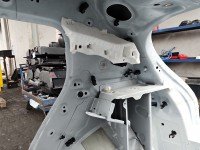 Błotnik tył prawy Dacia Sandero III 20- biały, DV369 ćwiartka