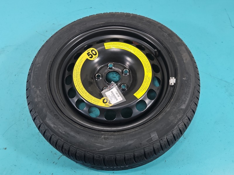 Koło zapasowe 16" dojazdowe dojazdówka Seat Exeo Rozstaw śrub: 5x112, Pirelli, IMPRK1545258, PIRELLI ET 45 205/55 R16 5X112