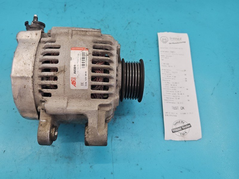 TEST Alternator Toyota Yaris I A6001 1.0 vvti