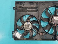 Wentylatory Wentylator chłodnicy Vw Jetta V 1K0121205AB 2.0 tdi (Bkd)