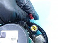 Pas bezpieczeństwa przód prawy pasażera Mercedes W245 602876900, 1698601769, 602912400F