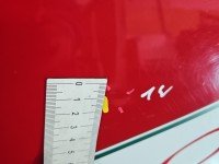 Maska przednia Toyota Yaris III czerwony 3P0