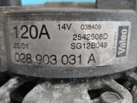 TEST Alternator Vw Passat B5 028903031A, 2542508D 1.9 tdi