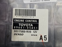 Komputer Sterownik silnika 89661-05A51 Toyota Avensis II T25 2.0 d4d