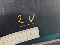 Drzwi tył lewe Skoda Octavia II HB 5d stalowy, 9901