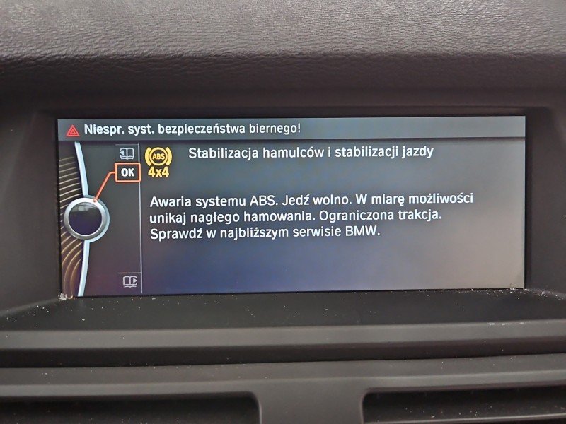 Wyświetlacz BMW X5 E70 2284656 monitor