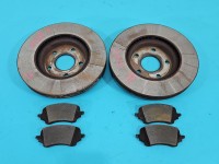 Tarcze hamulcowe przód klocki Ford Puma II MK2 19- 1.0 EcoBoost Producent części: FORD, 278x25mm