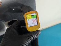 Drzwi tył lewe Skoda Yeti HB 5d szary LF8L