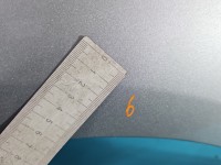 Błotnik przód lewy Citroen C5 II X7 srebrny EZRC