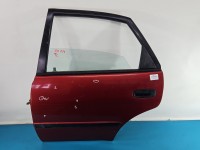 Drzwi tył lewe Toyota Corolla E11 HB 5d bordowy 3N8