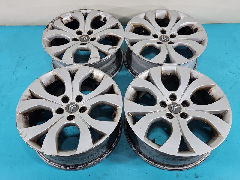 alufelgi felgi 17 komplet Citroen C5 II X7 alufelgi felgi 17 komplet Citroen C5 II X7