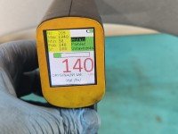 Błotnik przód lewy MAZDA 5 05- srebrny