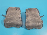 Osłona ZAŚLEPKA PLASTIK 5 elementów, tylnej belki Peugeot 2008 I 13-19 98012208000, 980122198001, 9688309080