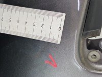 Błotnik przód prawy Fiat Linea szary