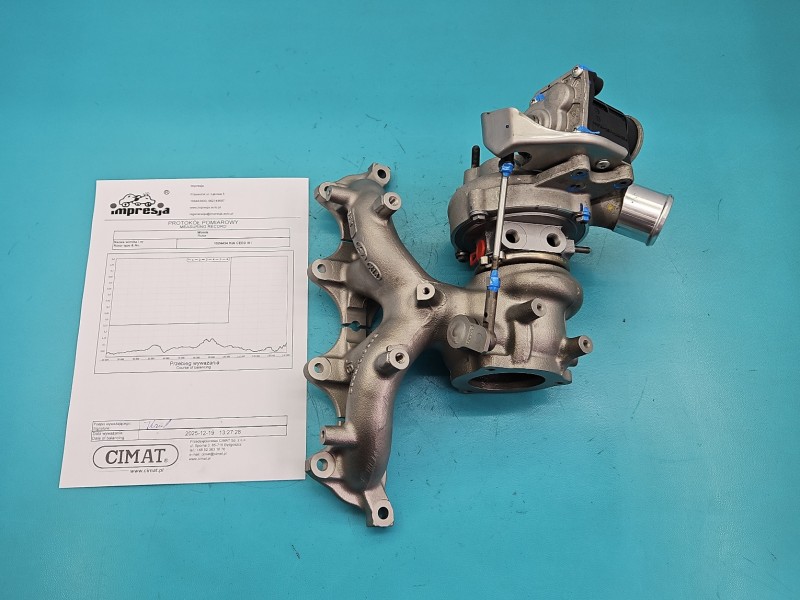 Turbosprężarka Regenerowana Kia Ceed III 18-21 53039700662, 53039880662, 28231-2B790 1.5 T-GDi (G4LH) 160KM