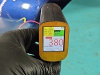 Błotnik przód lewy Audi A7 4G granatowy LX5P