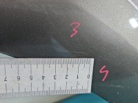 Błotnik przód prawy Citroen C4 picasso I 06-13 beżowy KEB - Enamel NOCCIOLA (Nocciola)