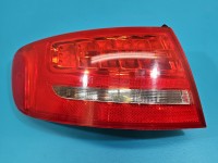 Lampa tył lewa AUDI A4 B8 kombi KOMBI AVANT pęknięty klosz Z LISTWĄ ŻARÓWKOWĄ EUROPA