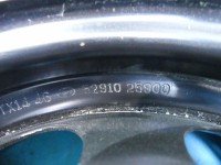 Koło zapasowe 14" dojazdowe dojazdówka Hyundai Getz Średnica felgi: 14", Rozstaw śrub: 4x100, Hankook, Hankook 105/70 R14,...