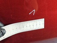 Drzwi tył prawe Toyota Yaris III HB 5d bordowy 3N8