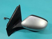 Lusterko lewe pin Ford Mondeo Mk4 HB 5d kolor srebrny BA7 europa