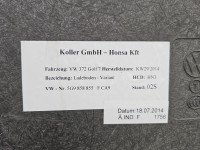 Wykładzina bagażnika podłoga Vw Golf VII 5G9858855