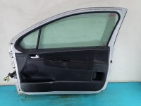 DRZWI PRZÓD PRAWE PASAŻERA Peugeot 207 3d srebrny