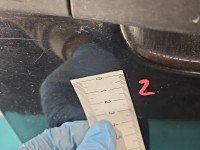 DRZWI PRZÓD PRAWE PASAŻERA Ford Fiesta Mk6 5d czarny D2