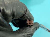 Lusterko prawe Peugeot 807 EZRC Europa /lakier: EZRC / elektrycznie składane/ 6+2+2 pin / Rysy na obudowie europa